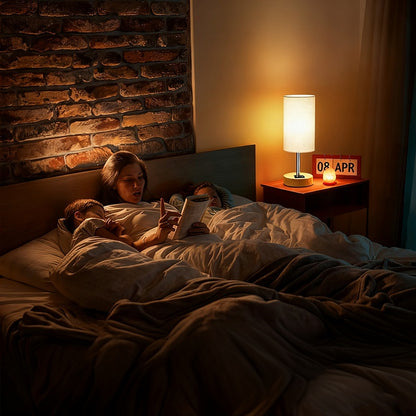 Touch Control LED Desk Lamp with USB & USB-C Ports – Home & Office